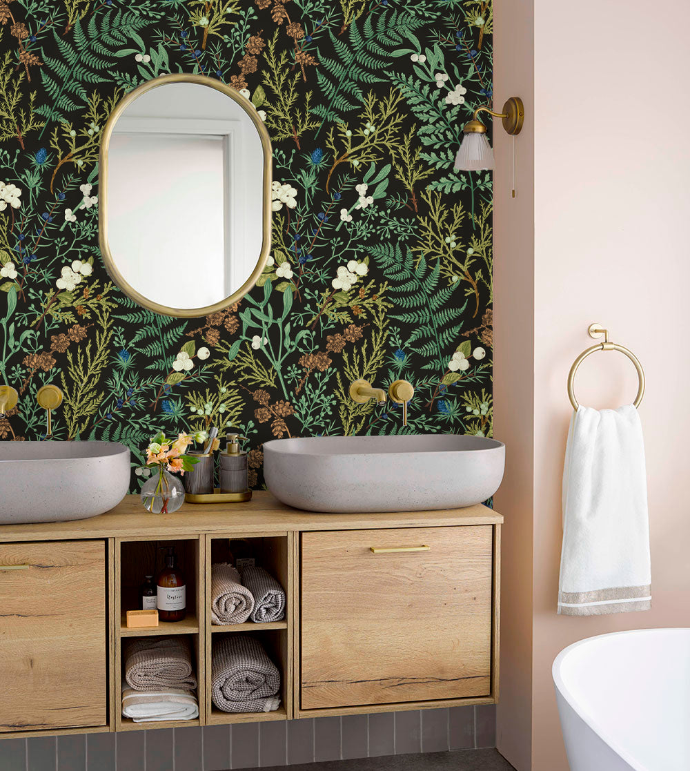 Fern Wallpaper, Moody Botanical