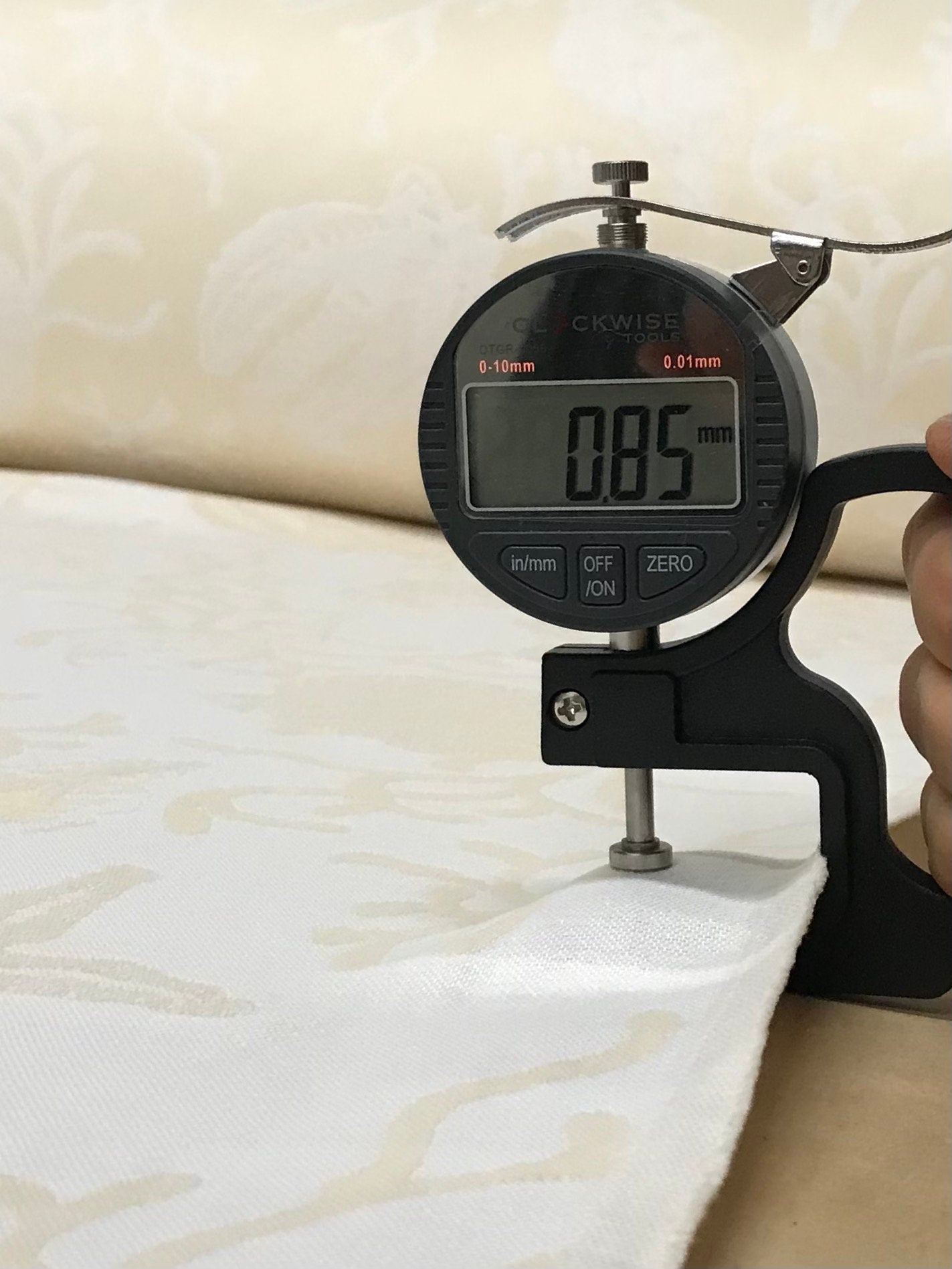 Seashell Fabric by the Yard, Starfish Fabric, Double Sided Fabric, Bedspread Fabric, Upholstery Fabric for Pillows, Cream Fabric