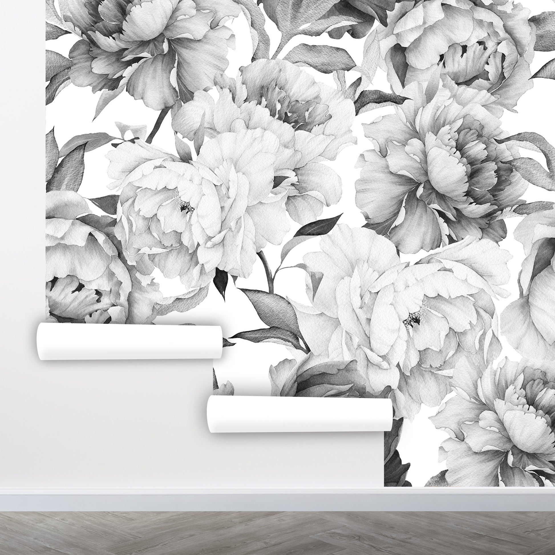 Black and White Wallpaper Peel and Stick