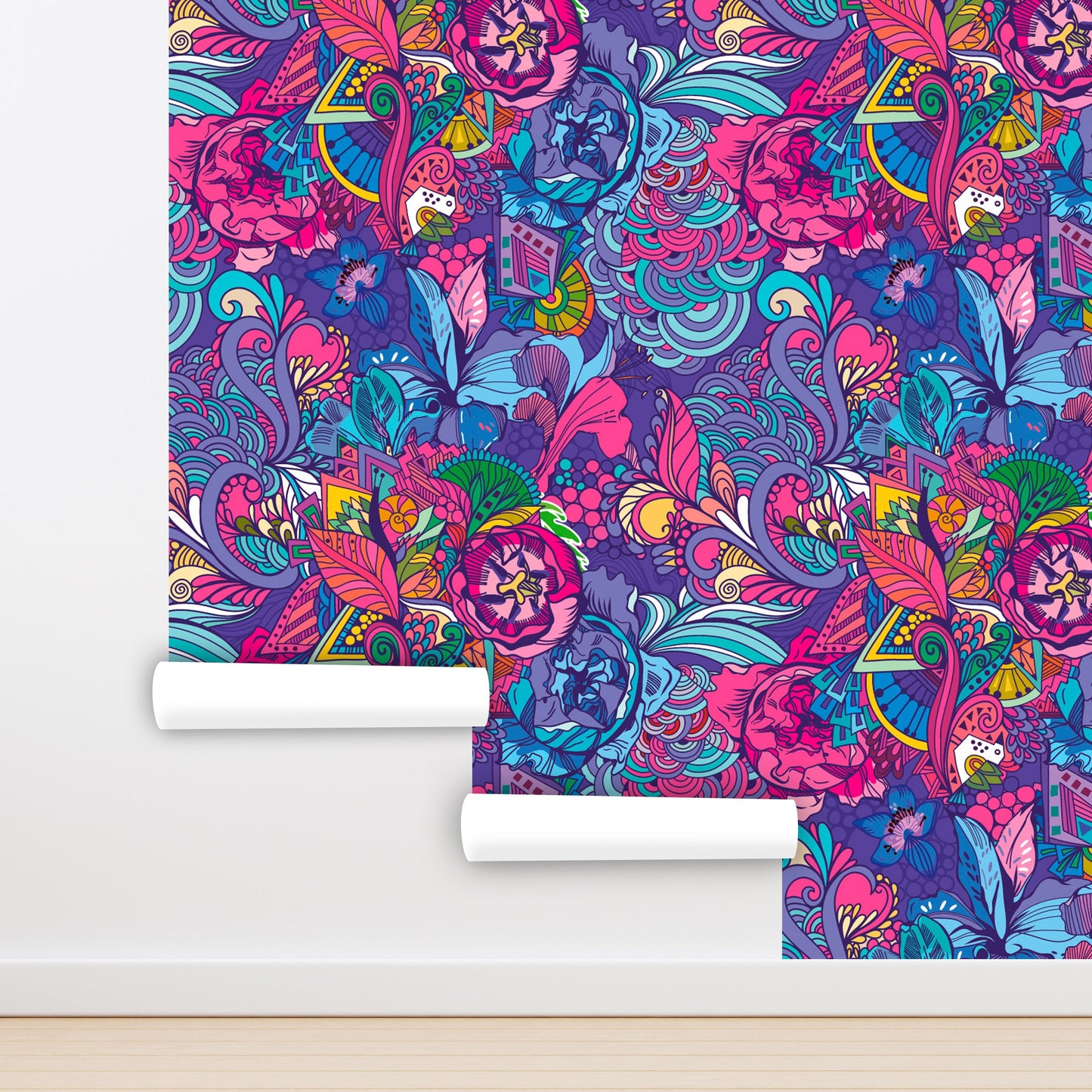 Colorful Wallpaper Peel and Stick