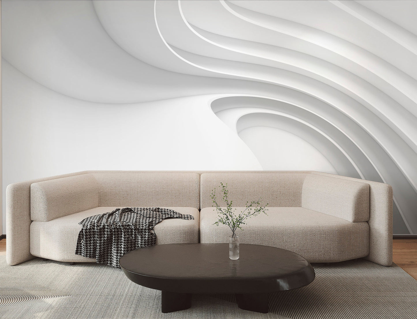 3d Abstract Wallpaper Peel and Stick, Geometric Wallpaper, Modern Wallpaper, Removable Wall Paper